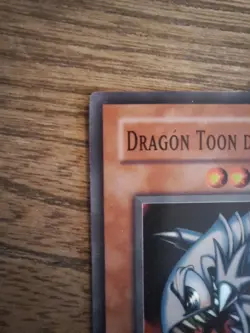 Spanish Blue-Eyes Toon Dragon DB1-SP066 Dark Beginning 1 Super Rare | LP+ - Image 3