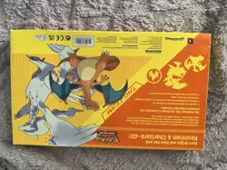 POKEMON TCG RESHIRAM & CHARIZARD GX Premium Collection BOX Card Game Sealed RARE - Image 3
