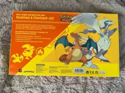 POKEMON TCG RESHIRAM & CHARIZARD GX Premium Collection BOX Card Game Sealed RARE - Image 4