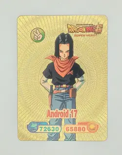 C-17 C17 DRAGON BALL Z CARD DBZ DBGT CARTE CARDDASS PRISM HOLO FOIL 3D MANGA NEW - Image 1