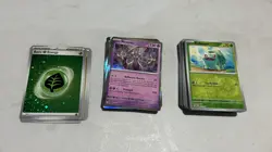 Pokemon TCG Pokemon 151 ETB bulk cards C/UC/RH/R, Mew 151/165, 151 sleeves - Image 5