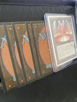 MTG Mana Vault Fourth Edition (1995) 4th - NM - English + 5 Random Vintage Cards - Image 3