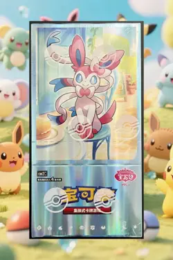 Pokemon TCG Chinese Card Gem Pack Vol.2 Eevee Booster Box Sealed CBB2C -TXNG - Image 1