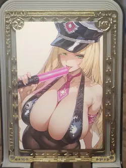 Genshin Impact Spicy Goddess Story Metal Card Anime Waifu MR TCG 6 - Image 1