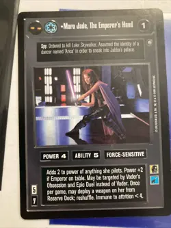 Darth Vader With Lightsaber Star Wars Ccg Decipher Card - Image 3