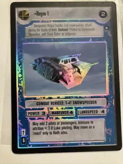 Darth Vader With Lightsaber Star Wars Ccg Decipher Card - Image 4