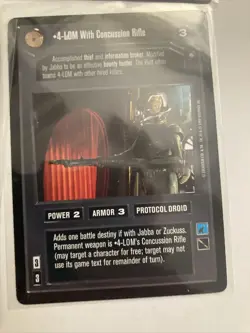 Darth Vader With Lightsaber Star Wars Ccg Decipher Card - Image 5