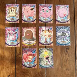 Topps Pokemon Series 1999 Lot Of 10 Vintage Cards Pokemon TCG Collection - Image 1