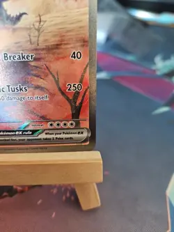 Pokemon TCG Great Tusk EX Scarlet & Violet Base Set Holo Card 246/198 NM - Image 4