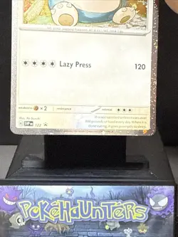 Pokemon Card Snorlax SVP122 Holo Black Star Promo Near Mint - Image 3