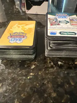 Random Sets/Unused pokemon live code cards - Image 1