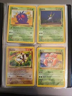 1999 WOTC Pokemon Trading Card Game Collectors Album W/78 Cards 66 Unique NM - Image 2