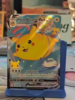 Flying Pikachu VMAX 007/025 Celebrations Holo 2021 Pokemon Card Card P4CK FRESH - Image 1