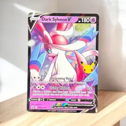 Dark Sylveon V SWSH134 SWSH: Sword & Shield Promo Cards Holo NM/M - Image 1