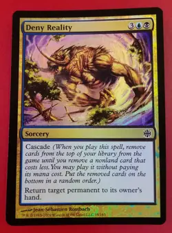 1x Deny Reality | FOIL | Alara Reborn | MTG Magic Cards - Image 1