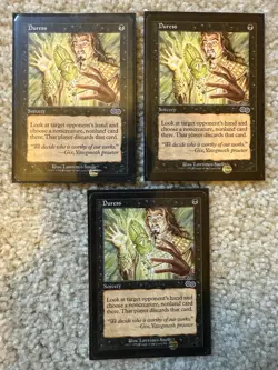 1x Duress Urza’s Saga MTG Magic The Gathering LP Free Shipping - Image 1