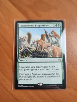Magic MTG Preposterous Proportions 0109 Regular Rare - NM condition - Image 1