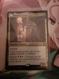 Dennick, Pious Apprentice - NM Innistrad Midnight Hunt MTG - Image 1