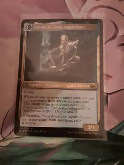Dennick, Pious Apprentice - NM Innistrad Midnight Hunt MTG - Image 2