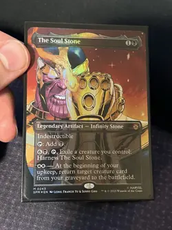 The Soul Stone (Borderless) Marvel's Spider-Man Foil - Image 1