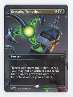Grasping Tentacles (Borderless) #21 Rare - MTG SPE Marvel Eternal-Legal - Image 1