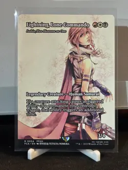 MTG - Lightning, Lone Commando - Isshin, Two Heavens as One (Showcase) R FF NM - Image 1