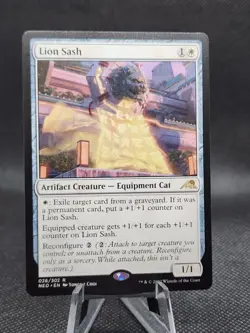 MTG - Lion Sash - Kamigawa: Neon Dynasty - Image 1