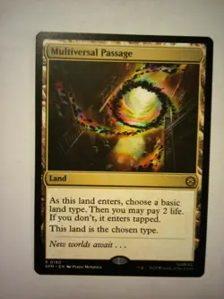 MULTIVERSAL PASSAGE x1 mtg NM-M Marvel's Spider-Man 1 Rare - Image 1