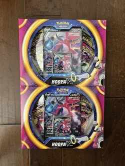 Pokemon TCG Hoopa V Trading Cards Box Factory Sealed Lot of 2 - Image 1
