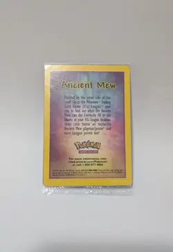 Pokemon TCG Ancient Mew 2000 Movie Promo Factory Sealed - Image 1