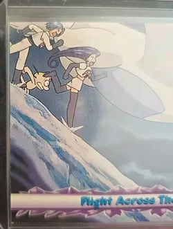 Lugia Flight Across The Ice #54 Pokemon The Movie 2000 Topps Blue label NM - Image 3