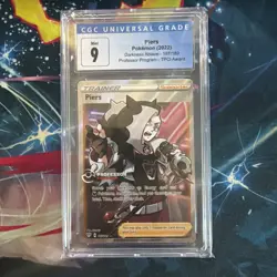 Professor Program Promo Pokemon - Piers - Darkness Ablaze - 187/189 - CGC Mint 9 - Image 1