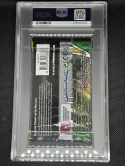 Pokemon Evolving Skies Sylveon Art Sealed Booster Pack PSA 9 - Image 2