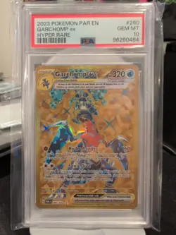 Garchomp ex 260/182 PSA 10 - Scarlet & Violet Paradox Rift - Pokemon TCG - Image 1