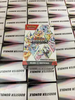 Pokemon TCG Prismatic Evolutions Booster Bundle - New / Factory Sealed *1* Box - Image 2