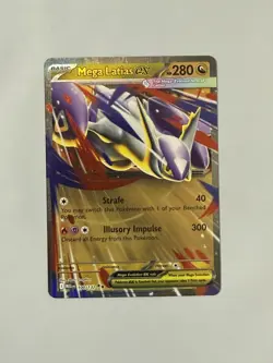Mega Latias ex 100/132 Double Rare Pokemon Mega Evolution NM - Image 1
