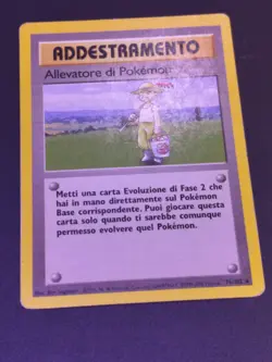Allevatore di Pokemon (Trainer) Rara 76/102 Set Base ITA Carta Pokemon Italiana - Image 3