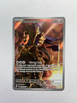 Pokemon TCG Zamazenta 201/182 Sv10: Destined Rivals Holo MINT/Near Mint - Image 1