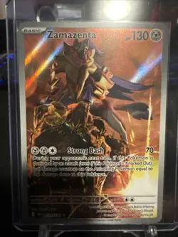 Zamazenta - 201/182 SV10: Destined Rivals - Pokemon Near Mint VERY NICE - Image 1