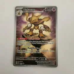 Alakazam 009 Pokemon Me: Mega Evolution Black Star Promo Holo - Image 1