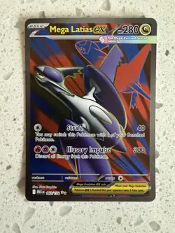 Mega Latias ex 163/132 MEG: Mega Evolution Holo - Pokemon TCG - Near Mint - Image 1