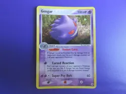 Pokemon Gengar 5/92 Holo, Legend Maker LP, SWIRL - Image 1