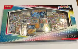 Pokemon TCG Prismatic Evolutions Lucario Ex & Tyranitar Ex Premium Collection - Image 1