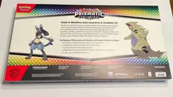 Pokemon TCG Prismatic Evolutions Lucario Ex & Tyranitar Ex Premium Collection - Image 2