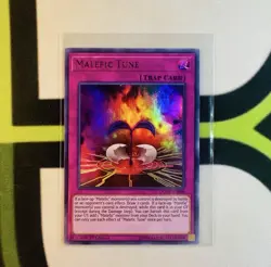 Yu-Gi-Oh! Malefic Tune 1st Ed. DUOV-EN046 Ultra Rare NM - Image 1
