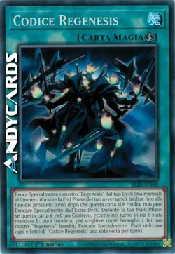 CODICE REGENESIS • (Regenesis Code) • Super R • ALIN IT060 • 1Ed • Yugioh! - Image 1