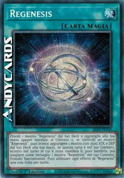 REGENESIS • Segreta • ALIN IT059 • 1Ed • Yugioh! • ANDYCARDS - Image 1