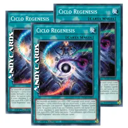 CICLO REGENESIS 3x • (Regenesis Cycle) • Comune • DUAD IT063 • 1Ed • Yugioh! - Image 1