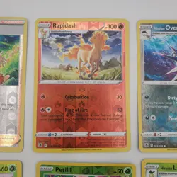 Pokemon TCG Card Lot of 9 REVERSE HOLO All Astral Radiance Set LP SHIPPED IN BOX - Image 3