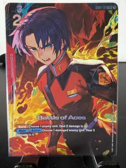 Battle of Aces - GD01-111 R+ Alt Art GUNDAM TCG CARD GAME ENGLISH NEWTYPE RISING - Image 1